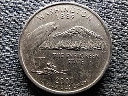 USA 50 State Quarters Washington 1/4 Dollár 2007 D (id47179)