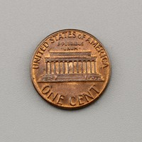 1 Cent USA 1985, Lincoln Memorial Cent, One Cent USA Lincoln