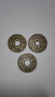 10 centimes 1923-24-25
