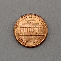 1 Cent USA 1989, Lincoln Memorial Cent, One Cent USA Lincoln