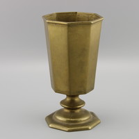 Bronz Kupa váza - Vintage Bronz Kupa váza
