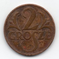 Lengyelország 2 lengyel groszy, 1925