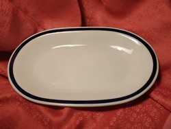 Lowland porcelain oval serving bowl