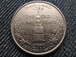 USA 50 State Quarters Maryland 1/4 Dollár 2000 D (id31360)