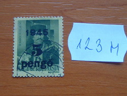FILLÉR / PENGŐ 1945 "1945" felül nyomtatva 123M