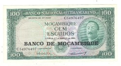 100 escudos 1976 Mozambik 2.