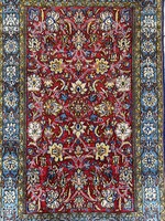 Hand-knotted ghom Persian carpet 170x100