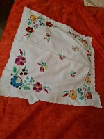 Hand embroidered tablecloth 54x54 cm