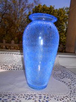 Karcagi  fátyolüveg váza