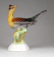 1D900 Régi Bodrogkeresztúri kerámia madár 13.5 cm