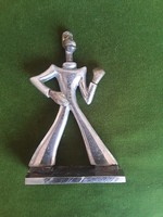 Art deco néger táncos bronz figura