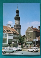 Magyarország,Sopron,Előkapu a Tűztoronnyal ,postatiszta képeslap, 1980