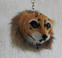 Fur dog keychain