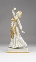 0X605 Antik Scheibe-Alsbach porcelán Salome figura