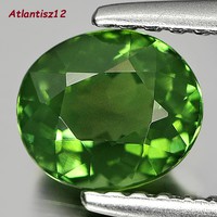 Amazing! Genuine 100% natural oil green tourmaline gemstone 0.96ct (if) !! Its value is HUF 38,400 !!