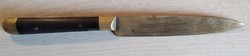 Stahl Bronce antik kis kés