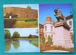 Szigetvár látnivalói képeslapon ,1979,postatiszta
