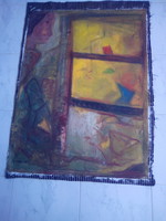 Bakányi gyula painting 90 x 70 cm