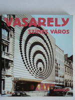 Vasarely, colorful city 1983, thought, merry barley, book in good condition