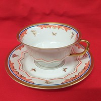 Német,Germany Selb Rosenthal Láng M.Budapest. Teás, Kávés Csésze Szett,Tányérral.