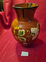 Mázas váza 27 cm