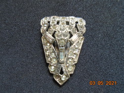 1920 Art deco dress clip Gatsby, Charleston style pat.1052193 Protected design, dress jewelry, dress clip