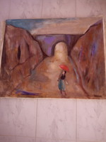 Bakányi gyula painting 70 x 90 cm