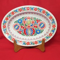 Ditmar urbach ag flower pattern sideboard, bowl, plate 34 cm