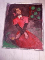 Bakányi gyula painting 100 x 80 cm