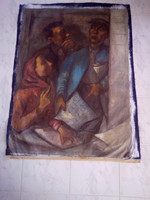 Gyula Bakányi painting 120 x 80 cm