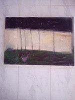 Bakányi gyula painting 50 x 70 cm