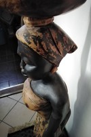 Afrikai női szobor Orsinak!!! :)