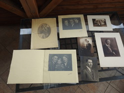 Antik német családi fotók
