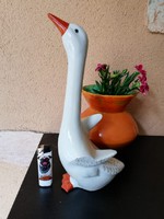 Large porcelain goose 28 cm