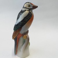 Herend mini bird porcelain figure. 8 Cm.
