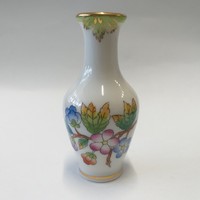 Herendi Viktória Mini Porcelán Váza 6.5 cm