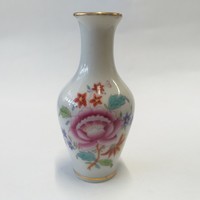 Mini porcelain vase with flowers from Herend 6.5 Cm