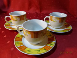 Domestic Samoa porcelán teáscsésze + alátét. Vanneki!