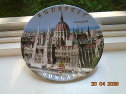 BUDAPEST PARLAMENT újszerű falitál címerrel