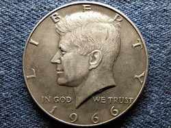 USA Kennedy half dollar .400 ezüst 1/2 Dollár 1966 (id50254)