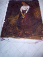 Gyula Bakányi painting 160 x 120 cm