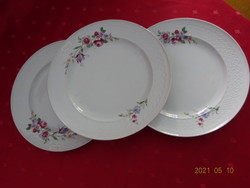 SELTMANN WEIDEN Bavaria német porcelán, virágmintás lapostányér. Vanneki!
