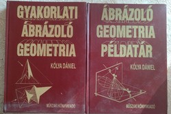 Kólya Dániel: Gyakorlati ábrázoló geometria, Ábrázoló geometria példatár, ajánljon!