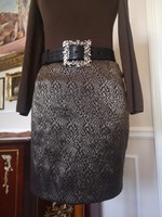Beautiful casual lurex skirt, size 38