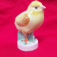 Ó-Herendi 1942,Kézi Festett Csibe Csirke Porcelán Figura.10 cm