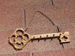 Wall copper keychain