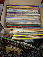 104 db LP, lemez, bakelit gyűjtemény, egyben eladó bakelite set