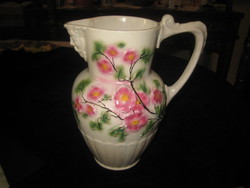 Zsolnay antik , faun fejes , boros kancsó , apróbb restaurálási nyomokkal  ami nem szermbetűnő