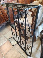 Wrought Iron Hall Coat Rack