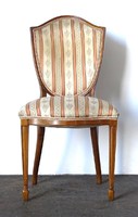 0X944 Gyönyörű antik támlás empire szék